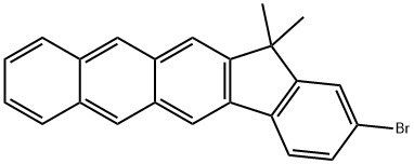 2-Bromo-13,13-dimethyl-13H-3-indeno[1,2-b]anthracene/1258514-99-6